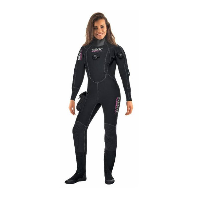 SEAC Warmdry 4mm Womens Drysuit | High-Density Neoprene Diving Suit