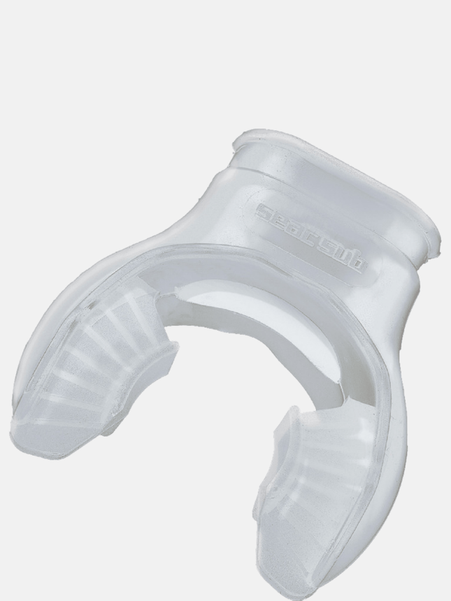 SEAC 236-B Clear Silicone Mouthpiece | Regulator & Octopus Replacement