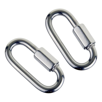 Hydrotech Stainless Steel Quick Links 40mm 2 Pack | Dive & Marine Connectors