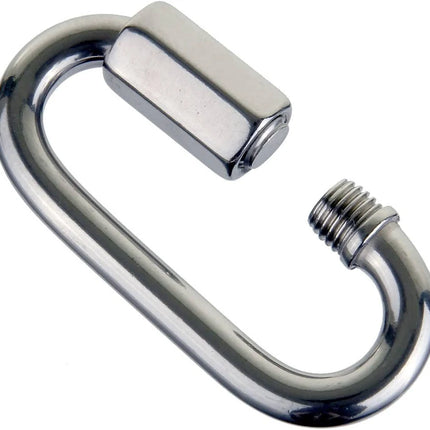 Hydrotech Stainless Steel 70mm Quick Link 8mm 2 Pack | Marine & Dive Connector