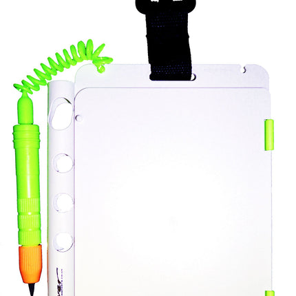 Double Page Dive Slate | Scuba Writing Slate with Pencil & Clip 17.5x12.5cm