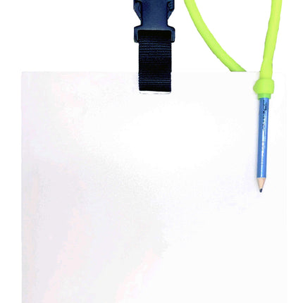 Large A4 Dive Slate | Scuba Writing Board with Pencil & Clip 290x210mm