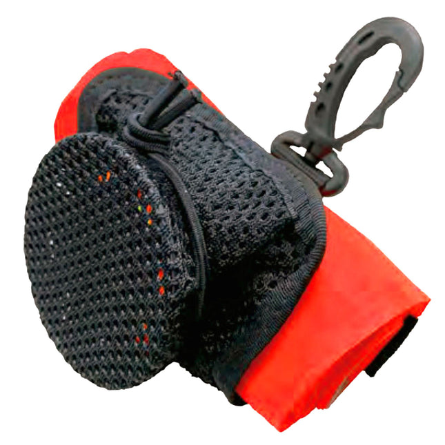 Delayed SMB with Reel 15m Line | Dive Surface Marker Buoy Kit | Orange Safety SMB