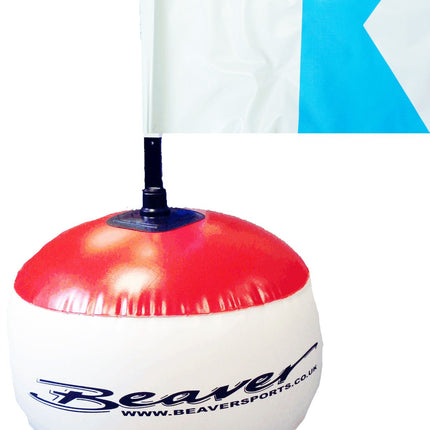 Round Surface Marker Buoy SMB | Inflatable Dive Buoy with Flag & Pole