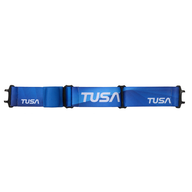 TUSA TA0917 Fabric Mask Strap | Adjustable Anti-Slip Dive Mask Strap with Snorkel Holder