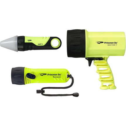 Princeton Tec Nav Pack Neon Yellow | Multi Light Set